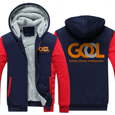 GOOL AIRLINES JACKETS FLEECE SWEATSHIRT